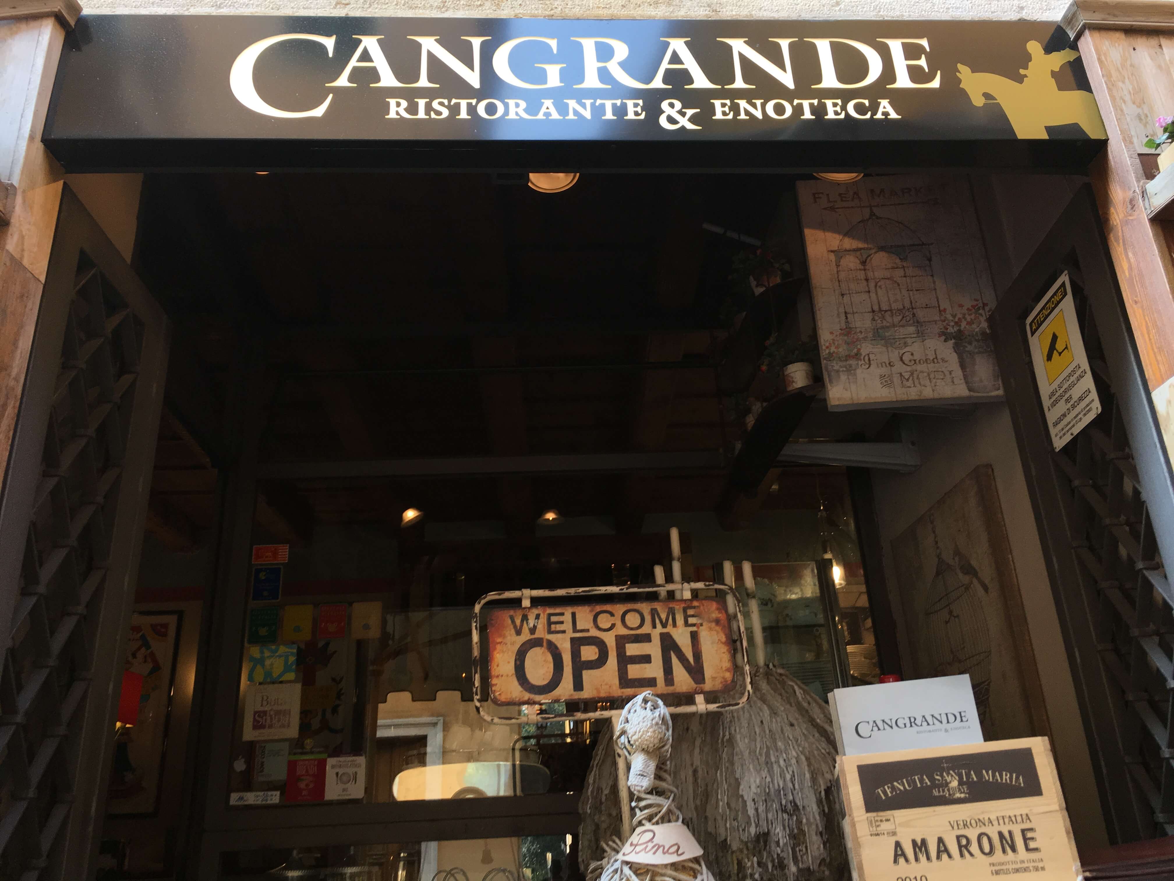 カングランデ Cangrande ヴェローナのおいしいレストラン イタリアまにあ