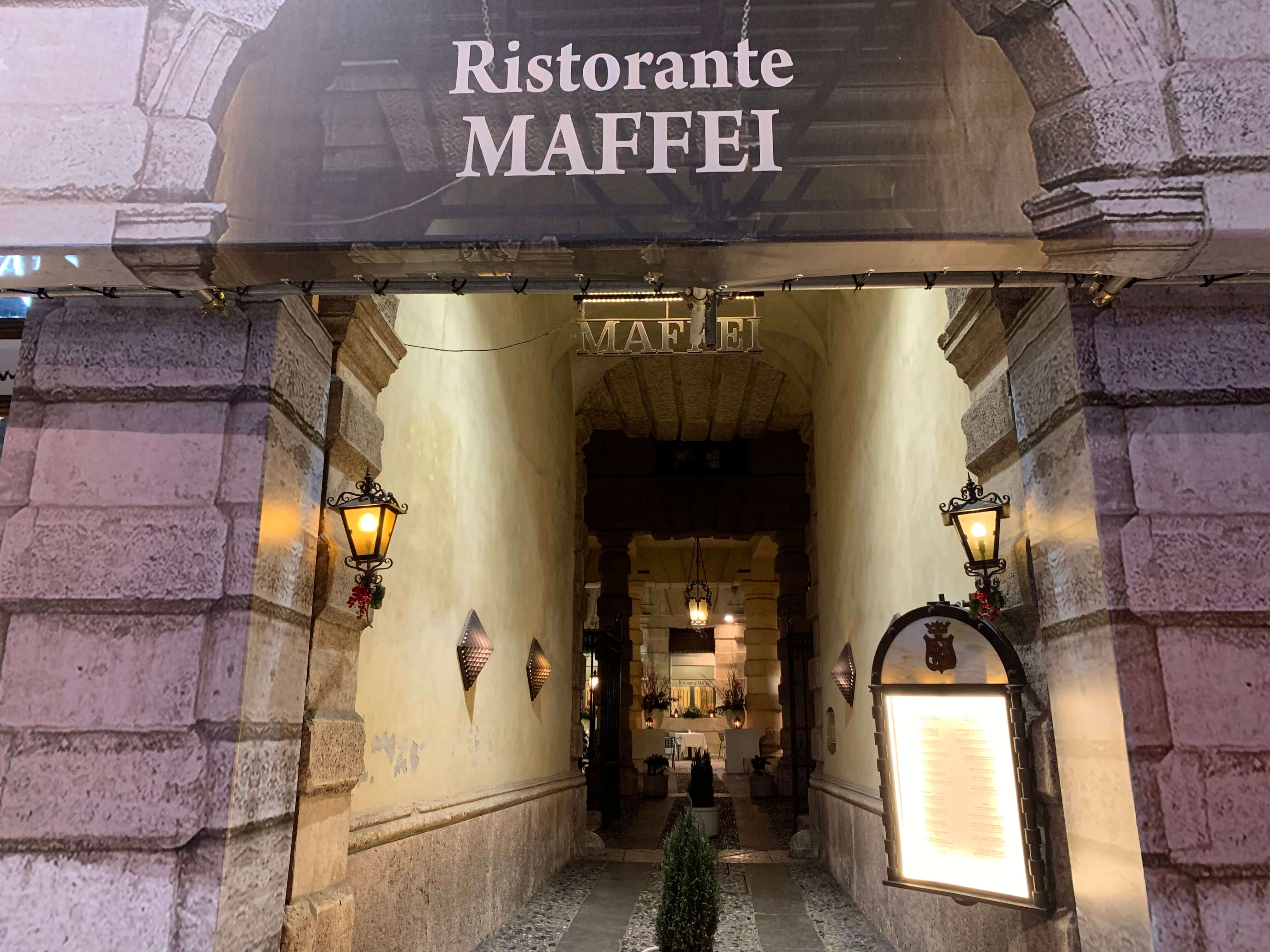 マッフェイ Maffei A Verona ヴェローナのおいしいレストラン イタリアまにあ